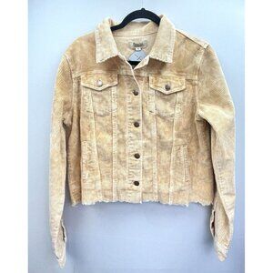 BESTTO Corduroy Jacket Women’s Medium Cropped Size Medium